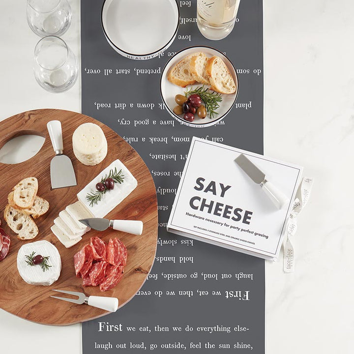 Table Runner - First We Eat