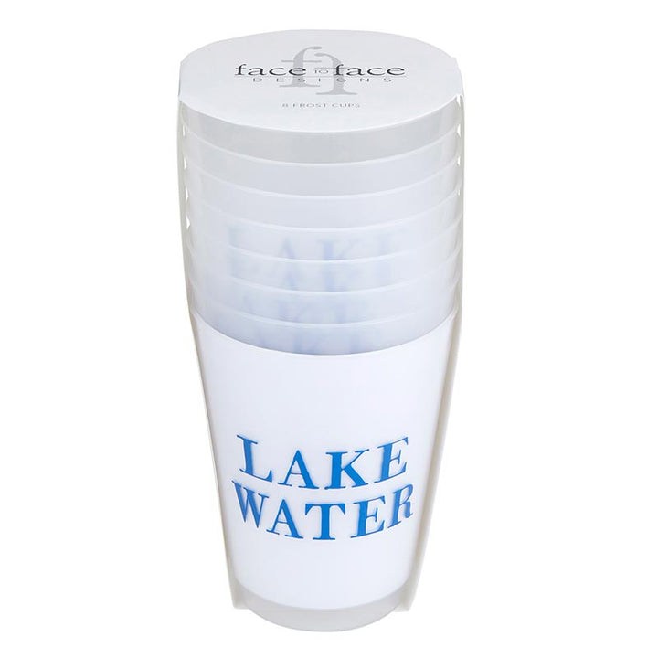 Frost Cup Set  - Lake Water - 8pk