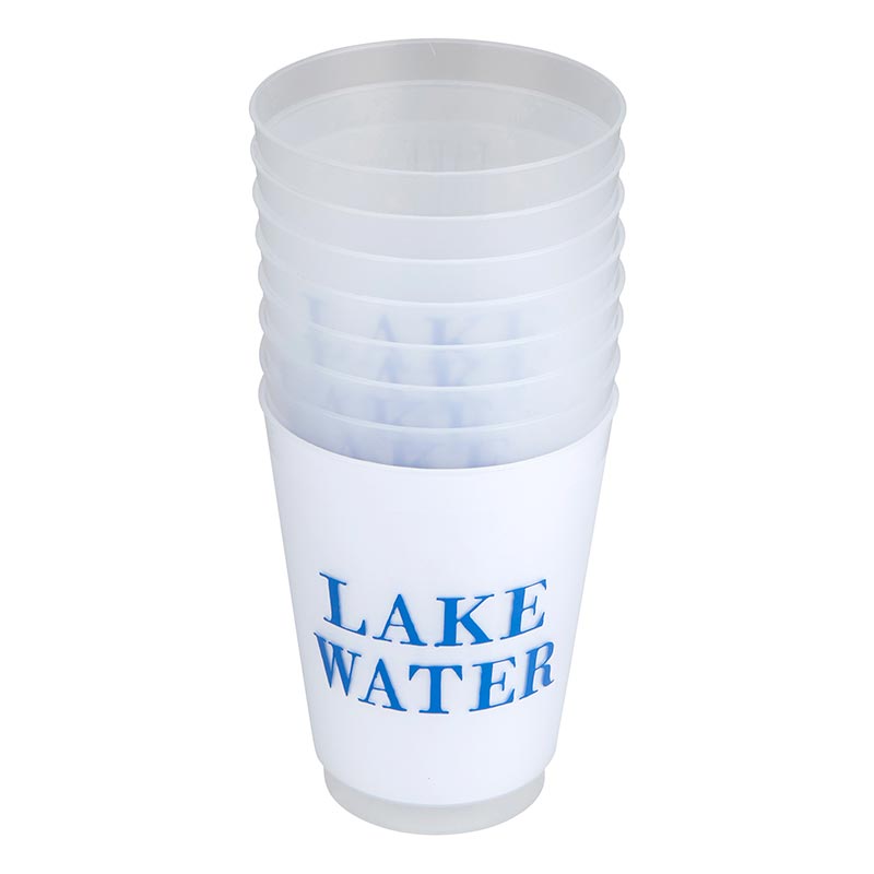 Frost Cup Set  - Lake Water - 8pk