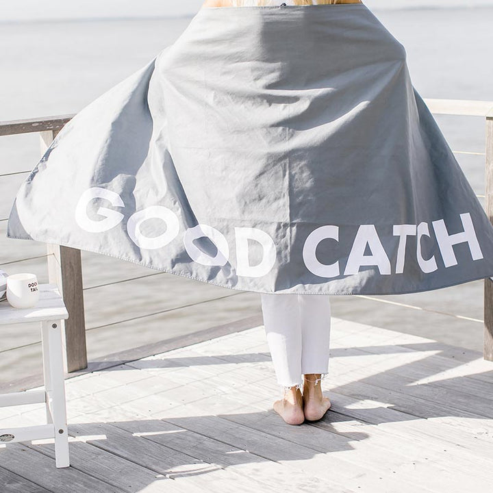 Quick Dry Oversized Beach Towel - Good Catch
