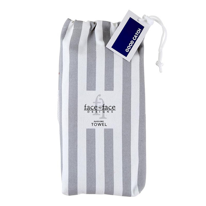 Quick Dry Oversized Beach Towel - Good Catch