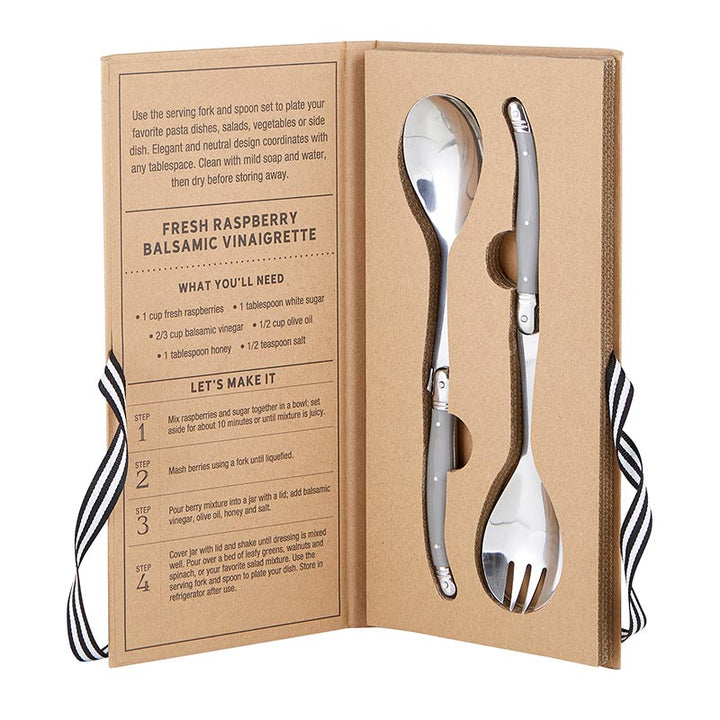Cardboard Book Set - Salad Serving