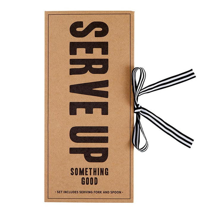 Cardboard Book Set - Salad Serving