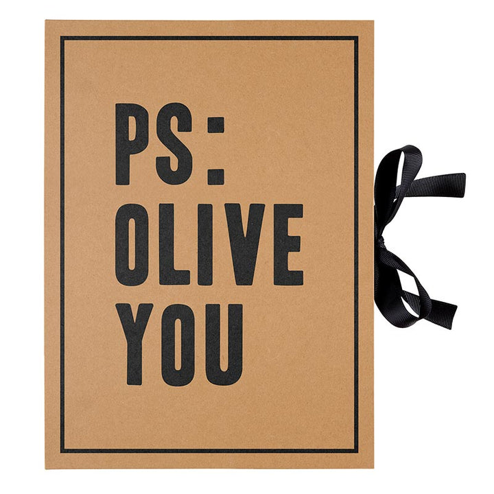 Cardboard Book Set - Olive + Pit Bowls