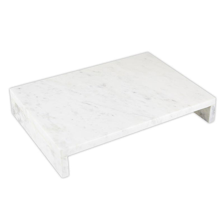 Marble Waterfall Board - White