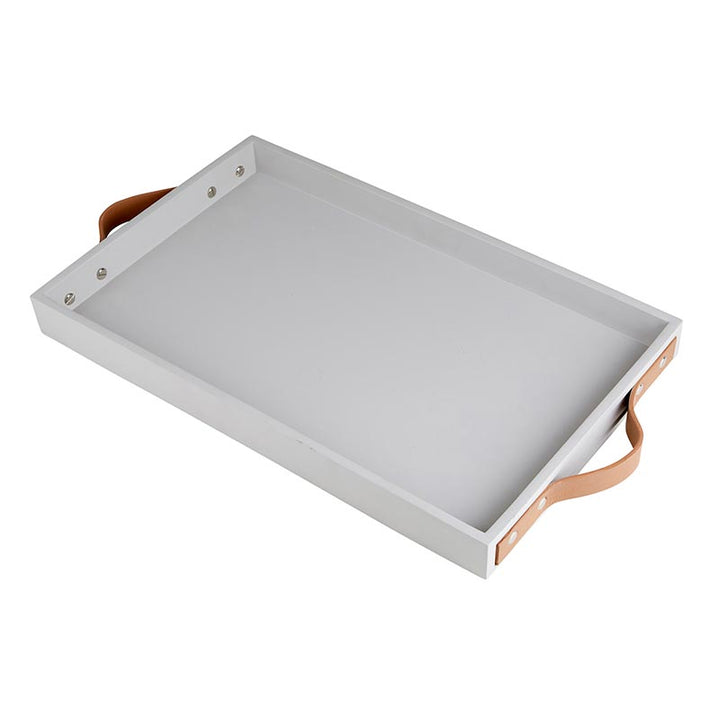Cement Tray w/ Leather Handles