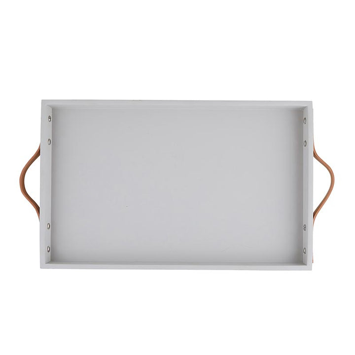 Cement Tray w/ Leather Handles