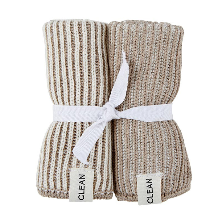 Dishcloth Set of 2 Natural