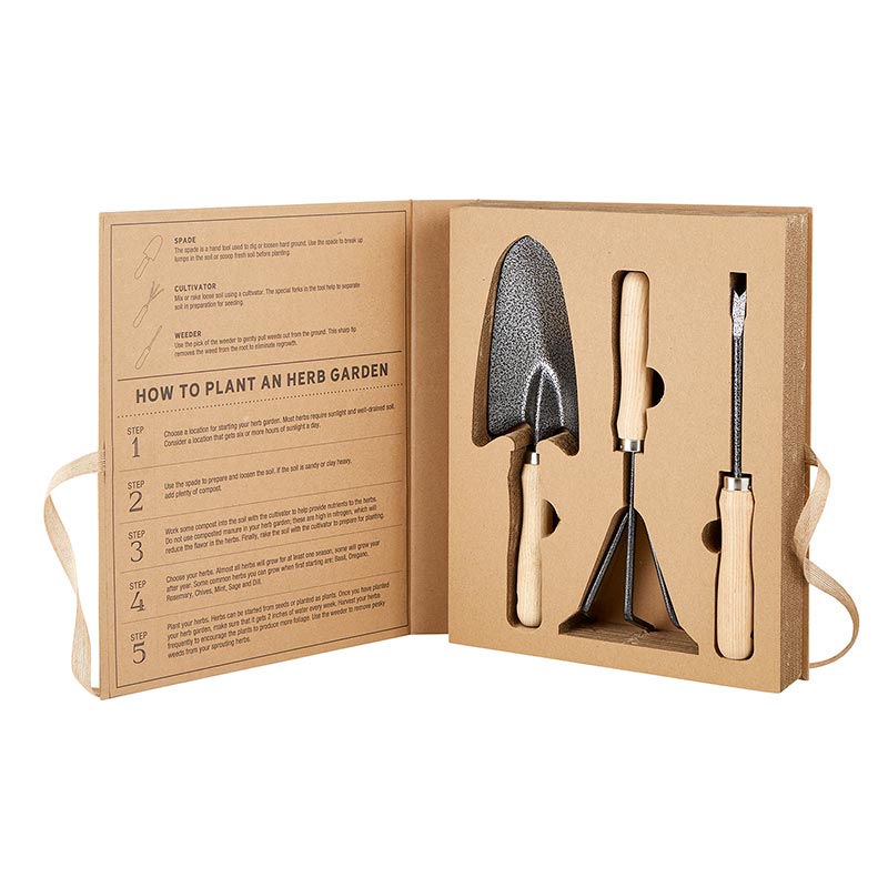 Cardboard Book Box - Garden Set