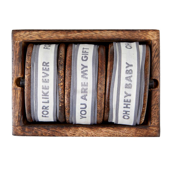 Ribbon Trio - Ever/Gift/Baby
