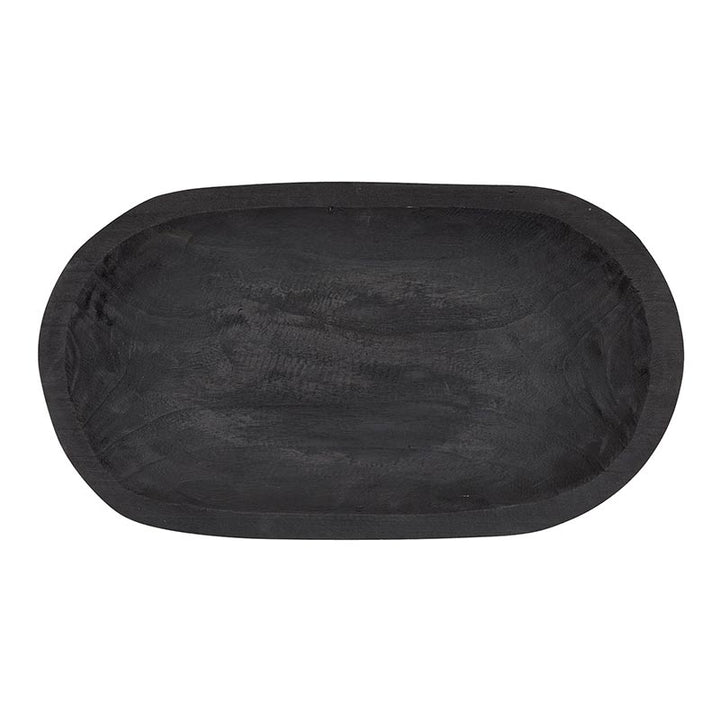 Wood Platter - Paulownia Black