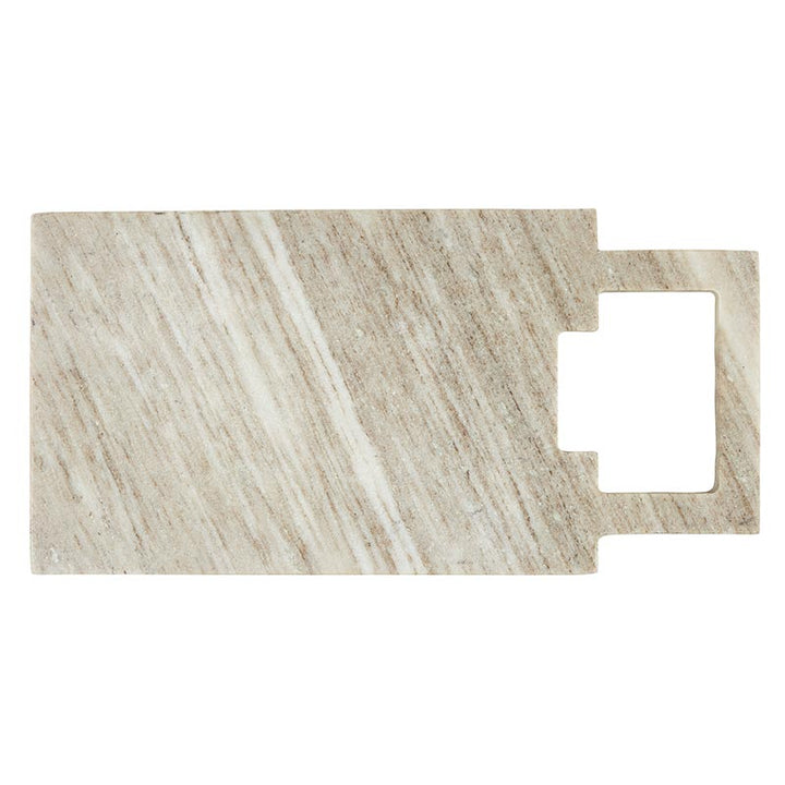 Marble Board W/SQ Handle - Grey