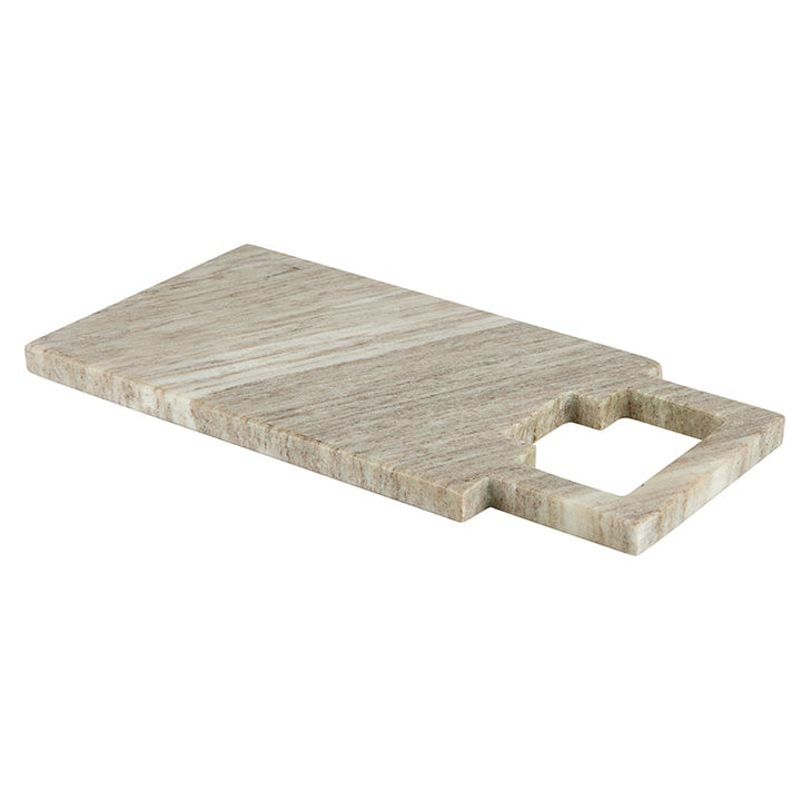 Marble Board W/SQ Handle - Grey