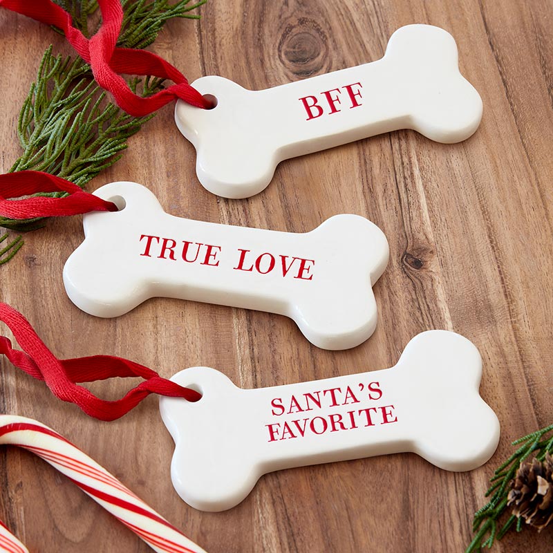 Ornament Set/3 - Pets-Fav/Love/BFF