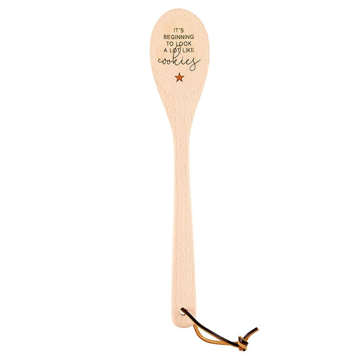 Wooden Baking Spoons - Lot like Cookies