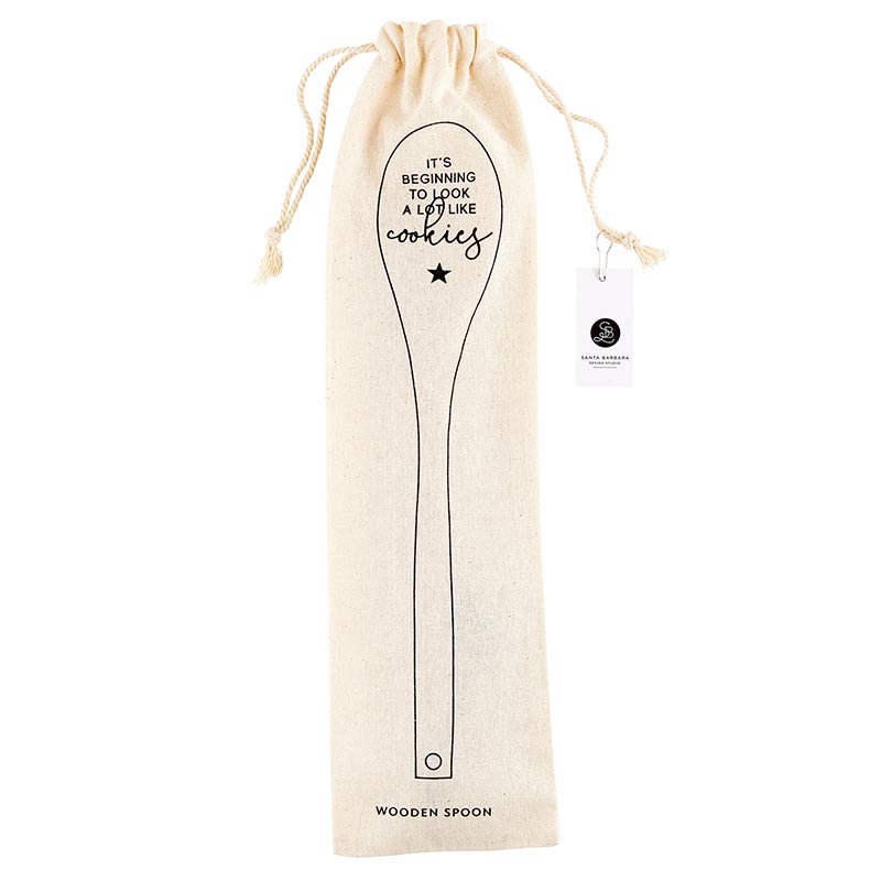 Wooden Baking Spoons - Lot like Cookies