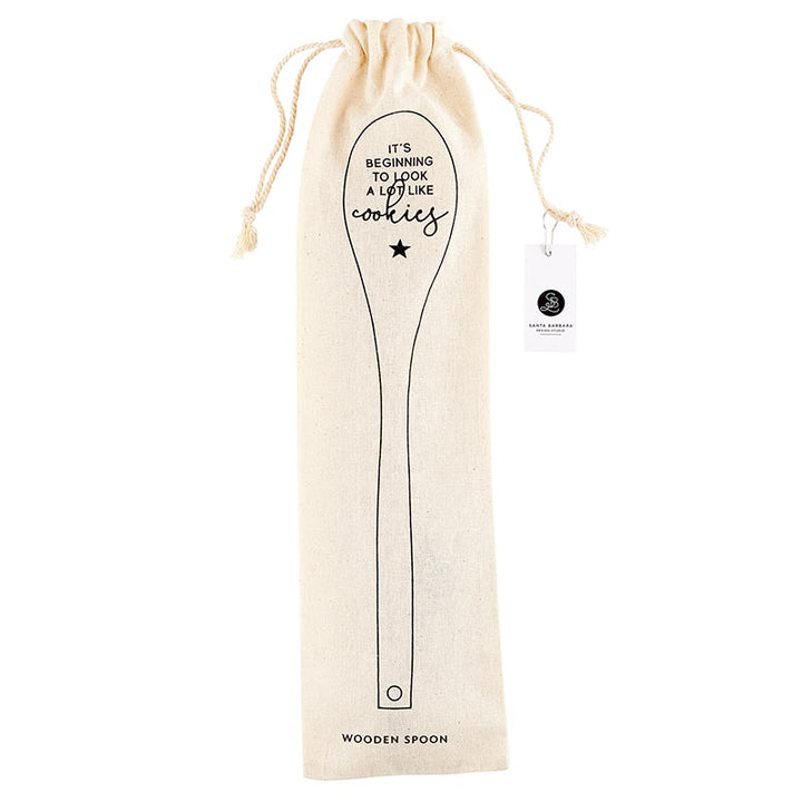 Wooden Baking Spoons - Lot like Cookies