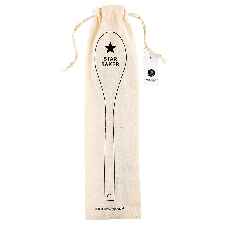 Wooden Baking Spoons - Star Baker
