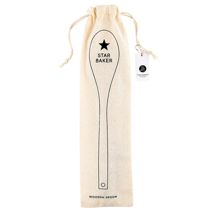 Wooden Baking Spoons - Star Baker
