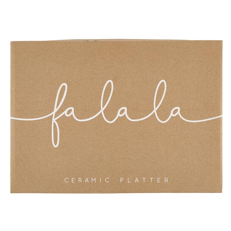 Ceramic Srving Platter Falala