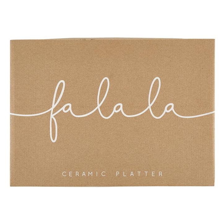 Ceramic Srving Platter Falala
