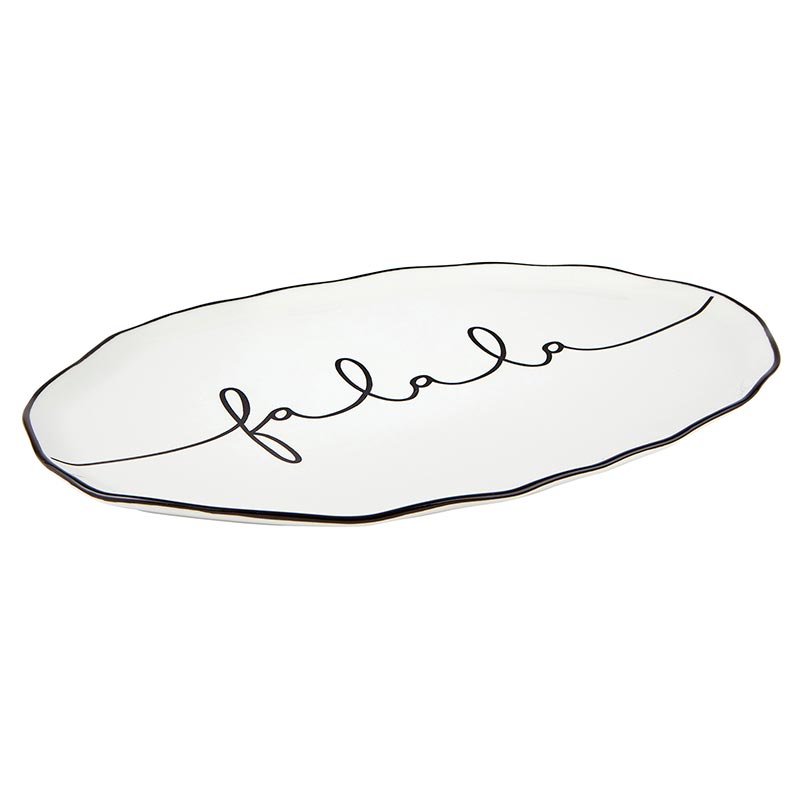 Ceramic Srving Platter Falala