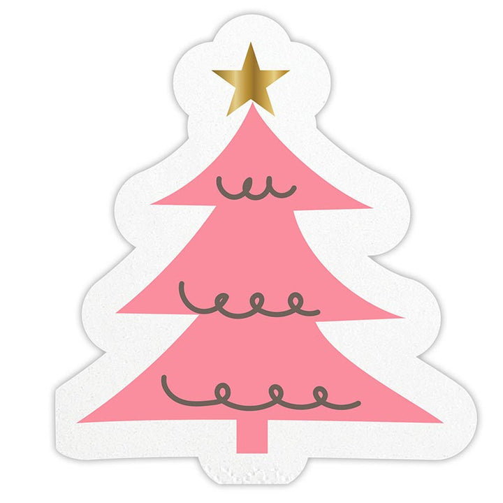 Cocktail Napkin - Holiday Tree