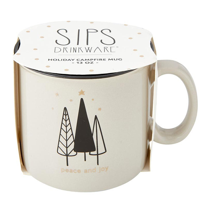 Campfire Mug - Peace And Joy - Holiday