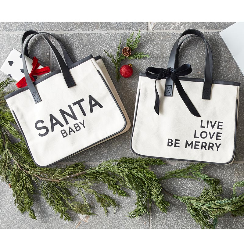 Canvas Tote Mini - Merry Xmas