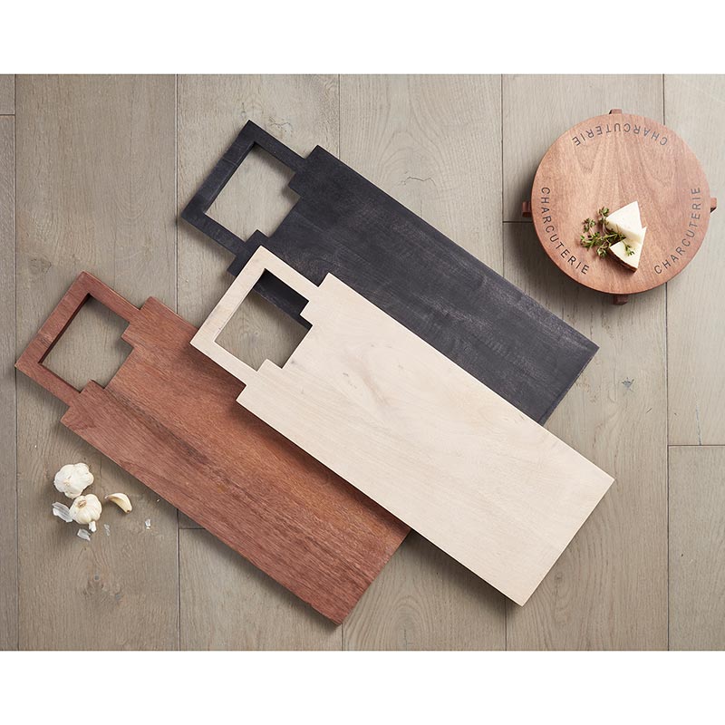Charcuterie Board - SQ Handle BRN