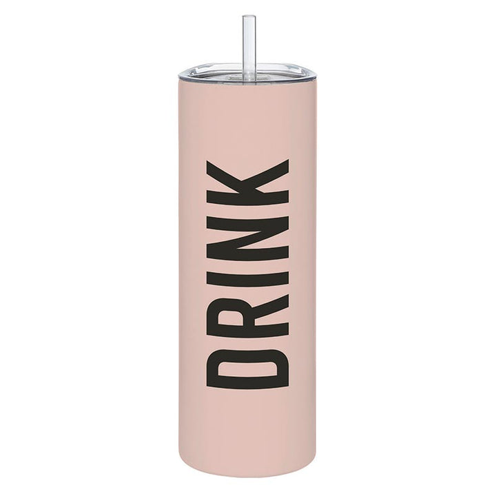 Skinny Tumbler w/Straw - Drink