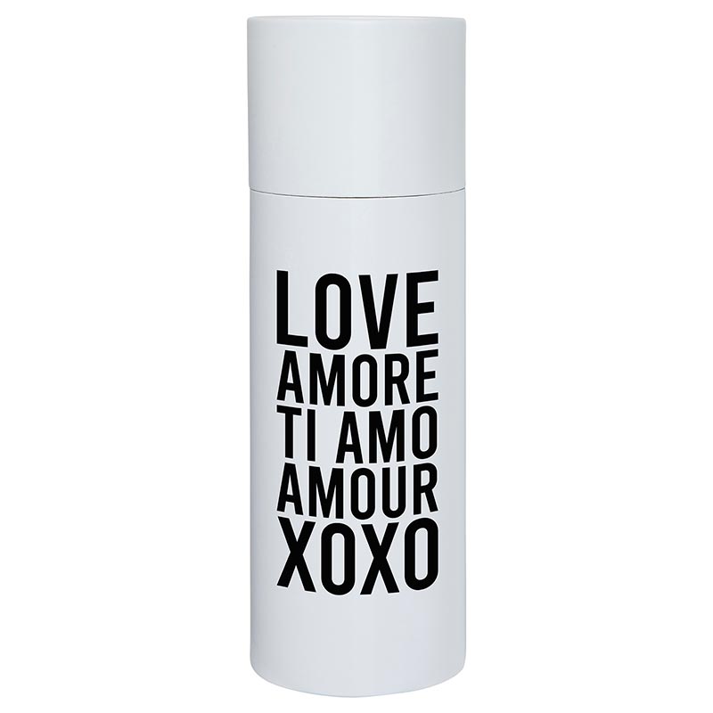 Skinny Tumbler w/Straw - Love