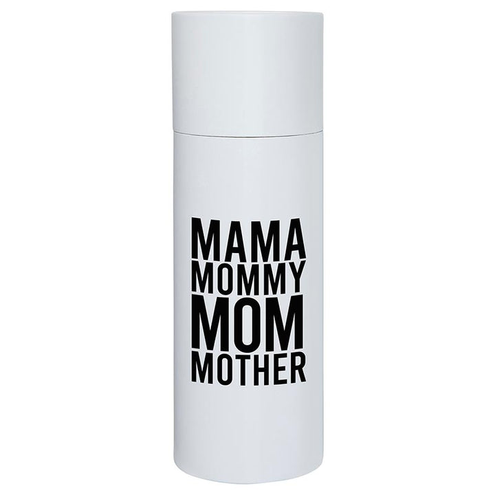 Skinny Tumbler w/Straw - Mama