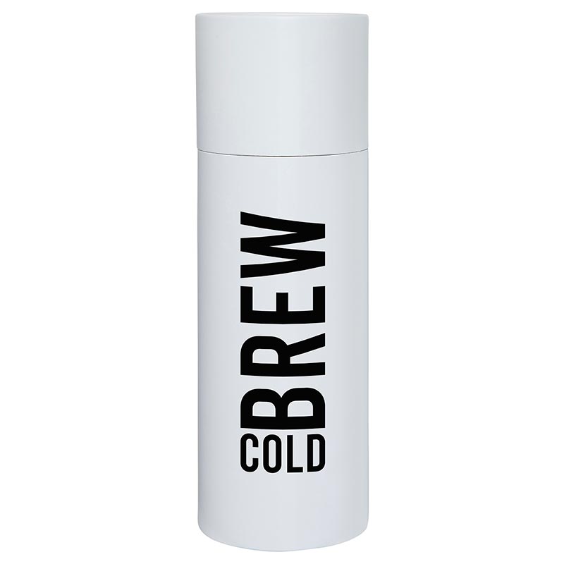 Skinny Tumbler w/Straw - Cold Brew