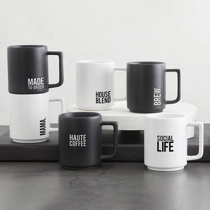 Matte Café Mug - Mama