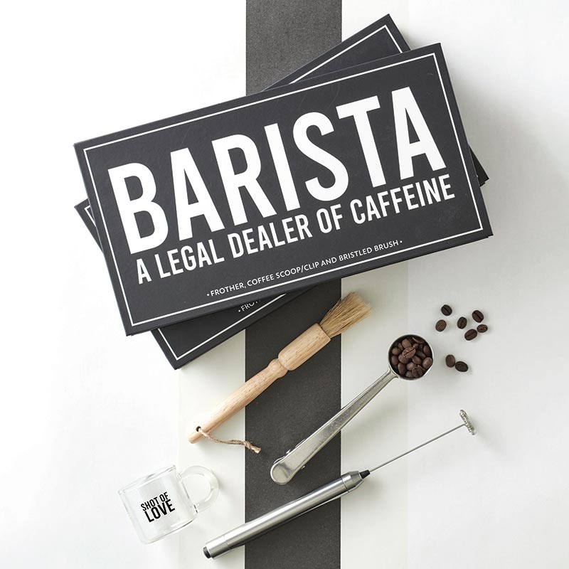 Cardboard Book Set - Barista Box