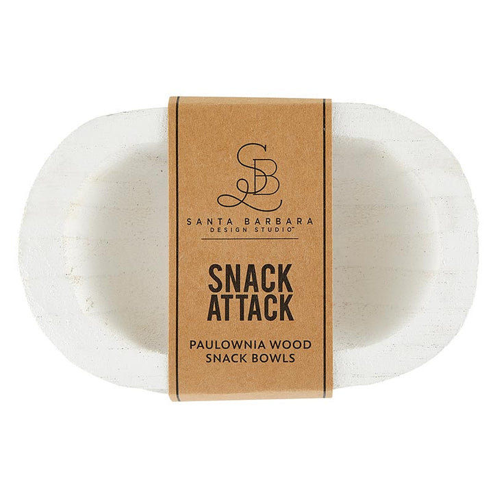 Paulownia Snack Dish Set/2 - Snack Attack