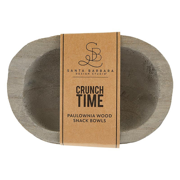 Paulownia Snack Dish Set/2 - Crunch Time