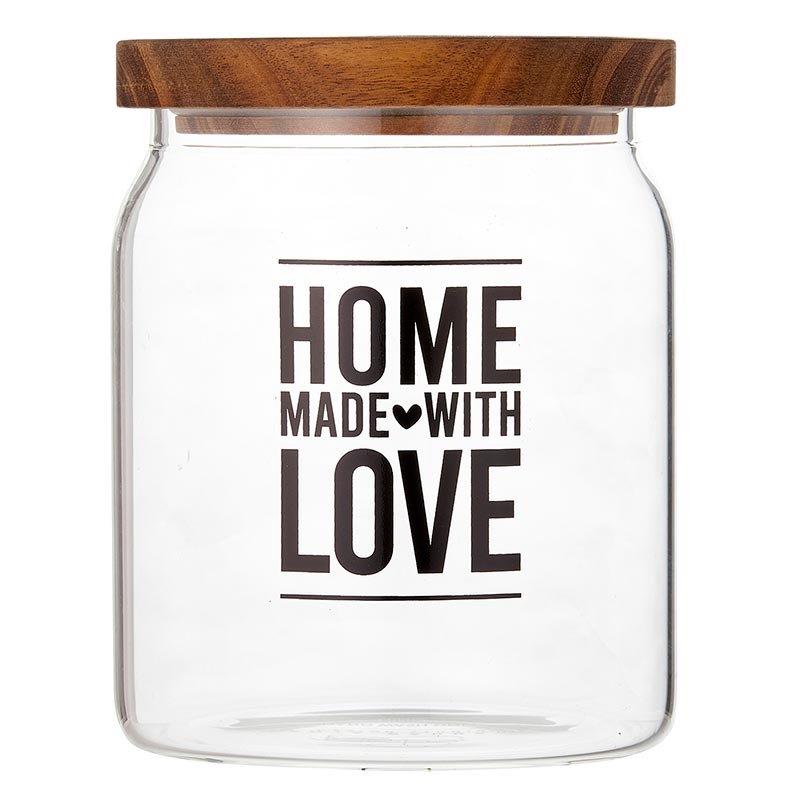 Glass Canister-Home Made
