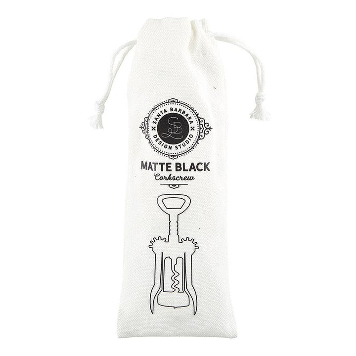 Corkscrew Wine Opener - Black