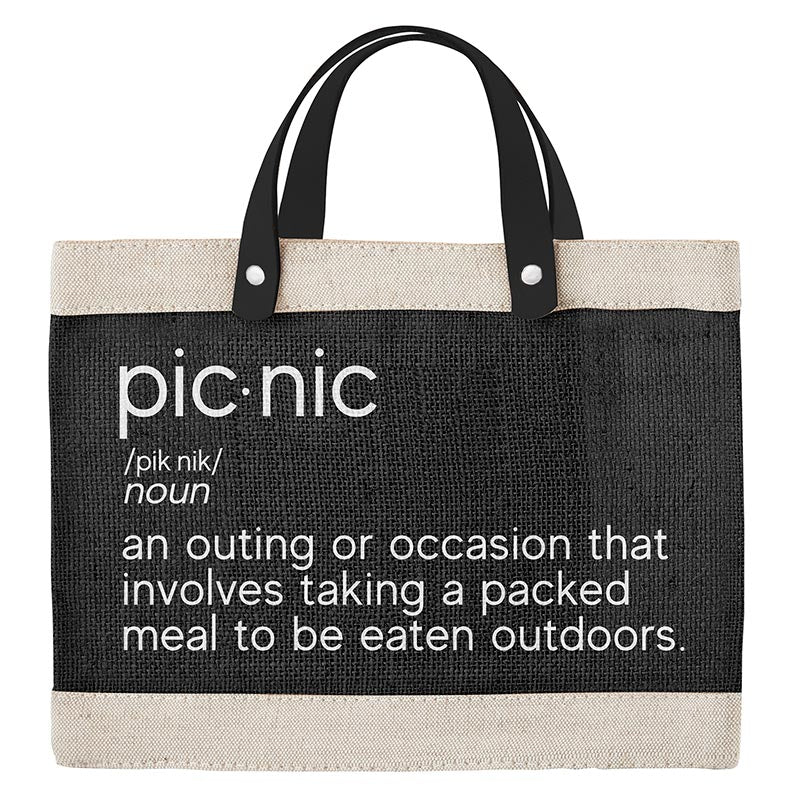 Market Tote Mini Black-Picnic