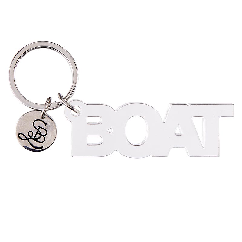 Acrylic Key Tag - Boat