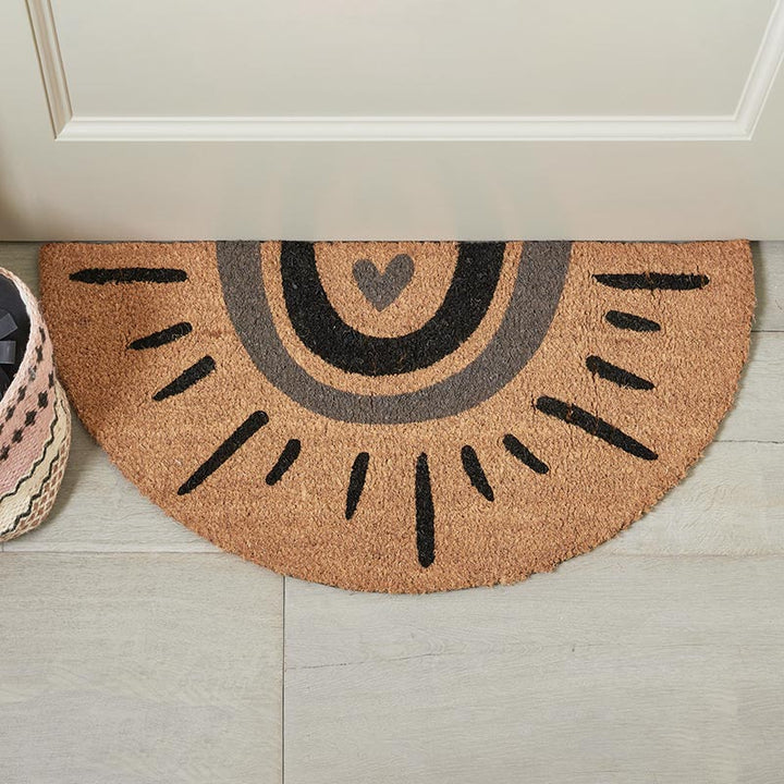 Doormat Semi Circle  - Sun