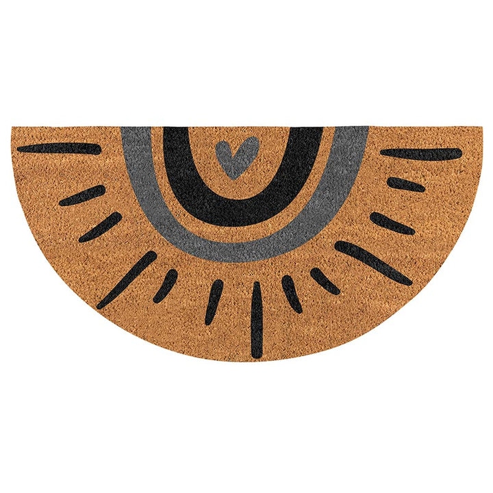 Doormat Semi Circle  - Sun