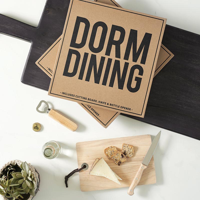 Cardboard Book Set - Dorm Dining