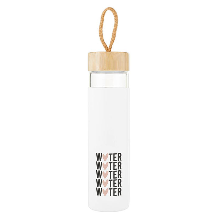 Glass Water Bottle - Water