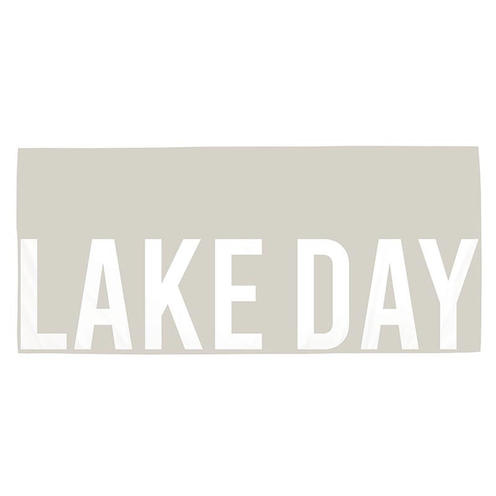 Quick Dry Oversized Beach Towel -Lake Day