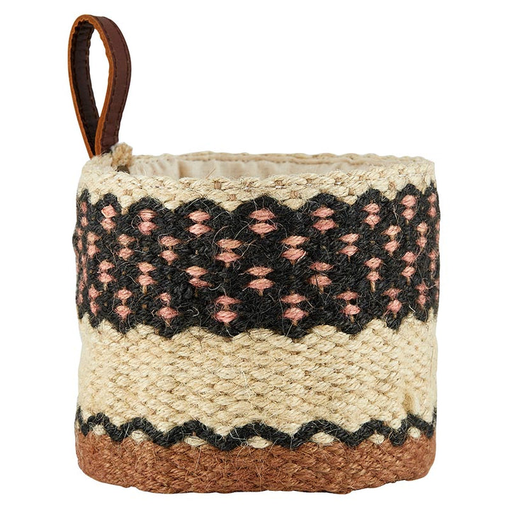 Jute Storage Basket Natural - SML