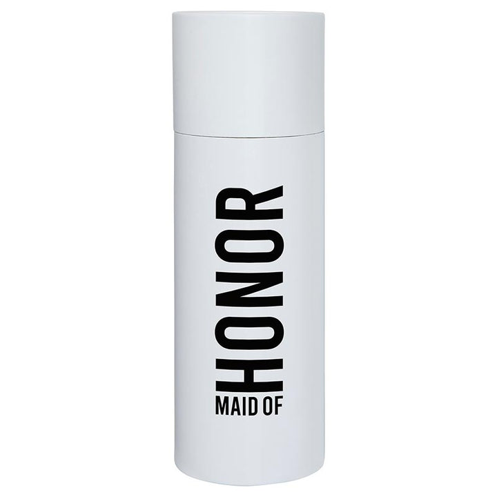 Skinny Tumbler w/Straw - Maid Of Honor