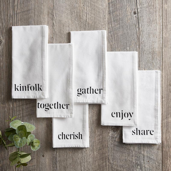 Dinner Napkins - Kinfolk Set/6